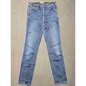 Point‎ Sur J.Crew Womens Size 29 Dark Wash High Rise Skinny Jeans